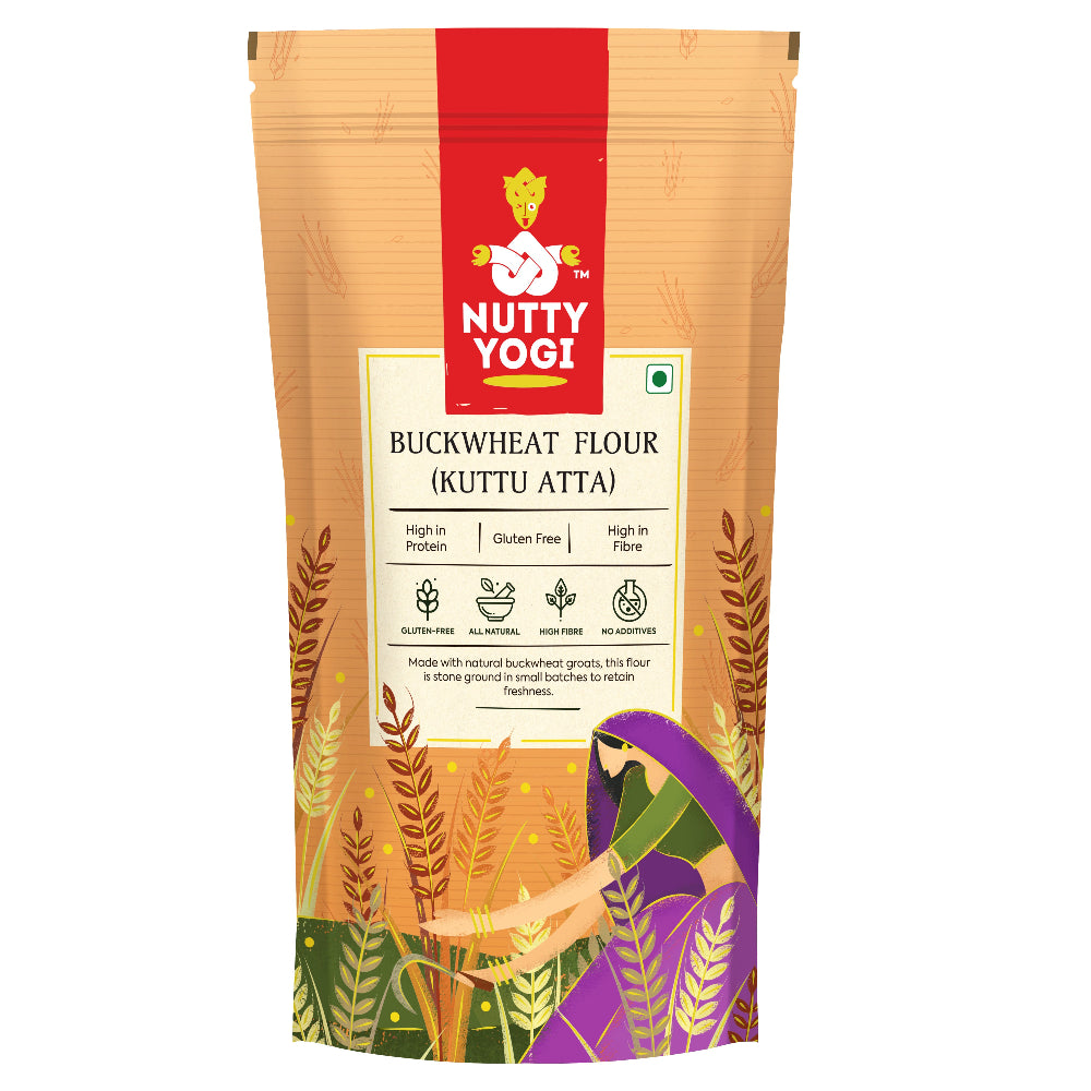 Buy Buckwheat Flour Or Kuttu Atta On Online From Nutty Yogi