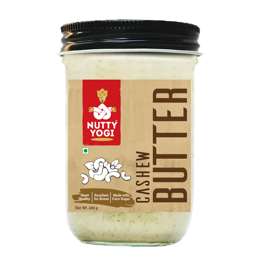 Nutty Yogi Cashew Butter 200g