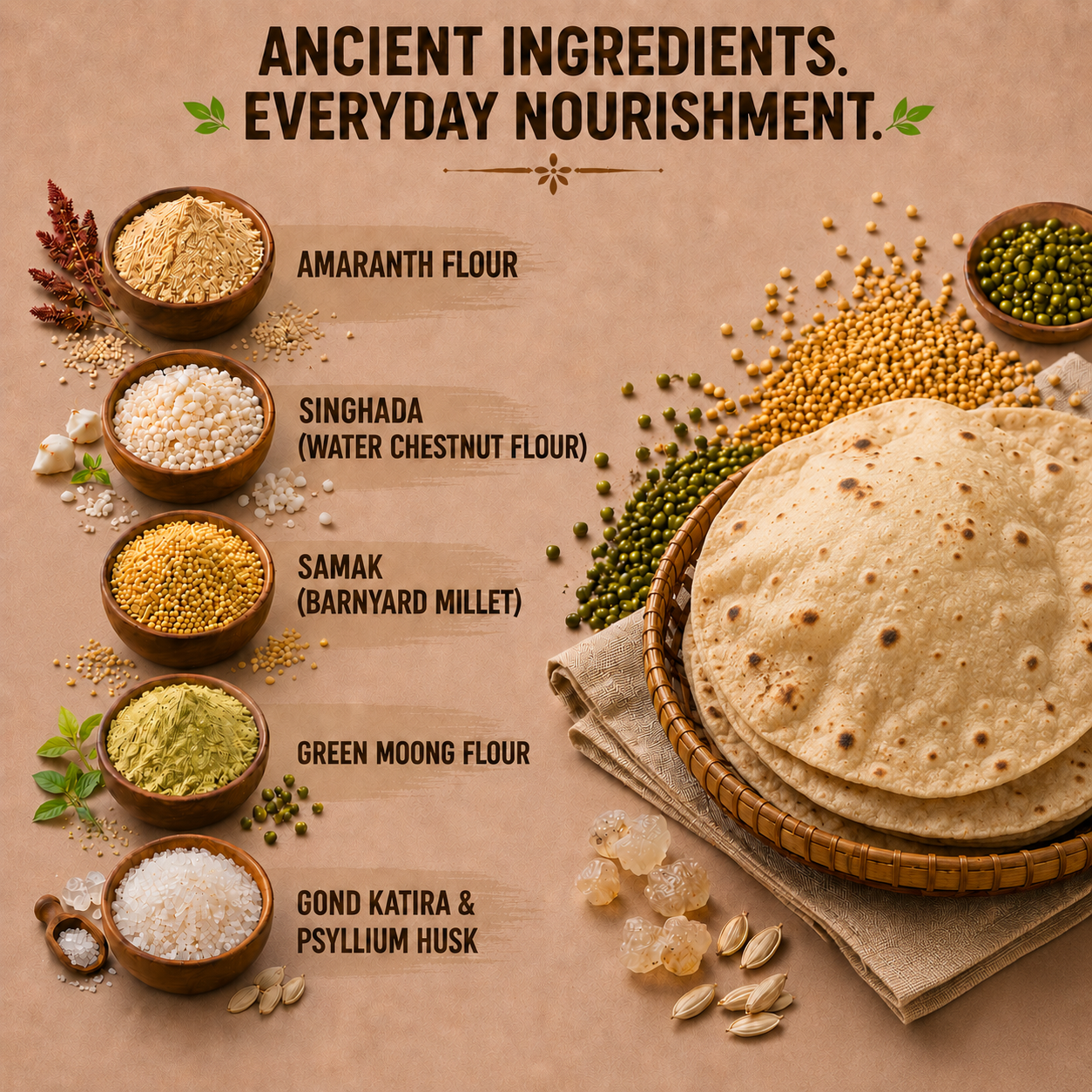Nutty Yogi Power Protein Gluten Free Flour | 20g Protein per 100g