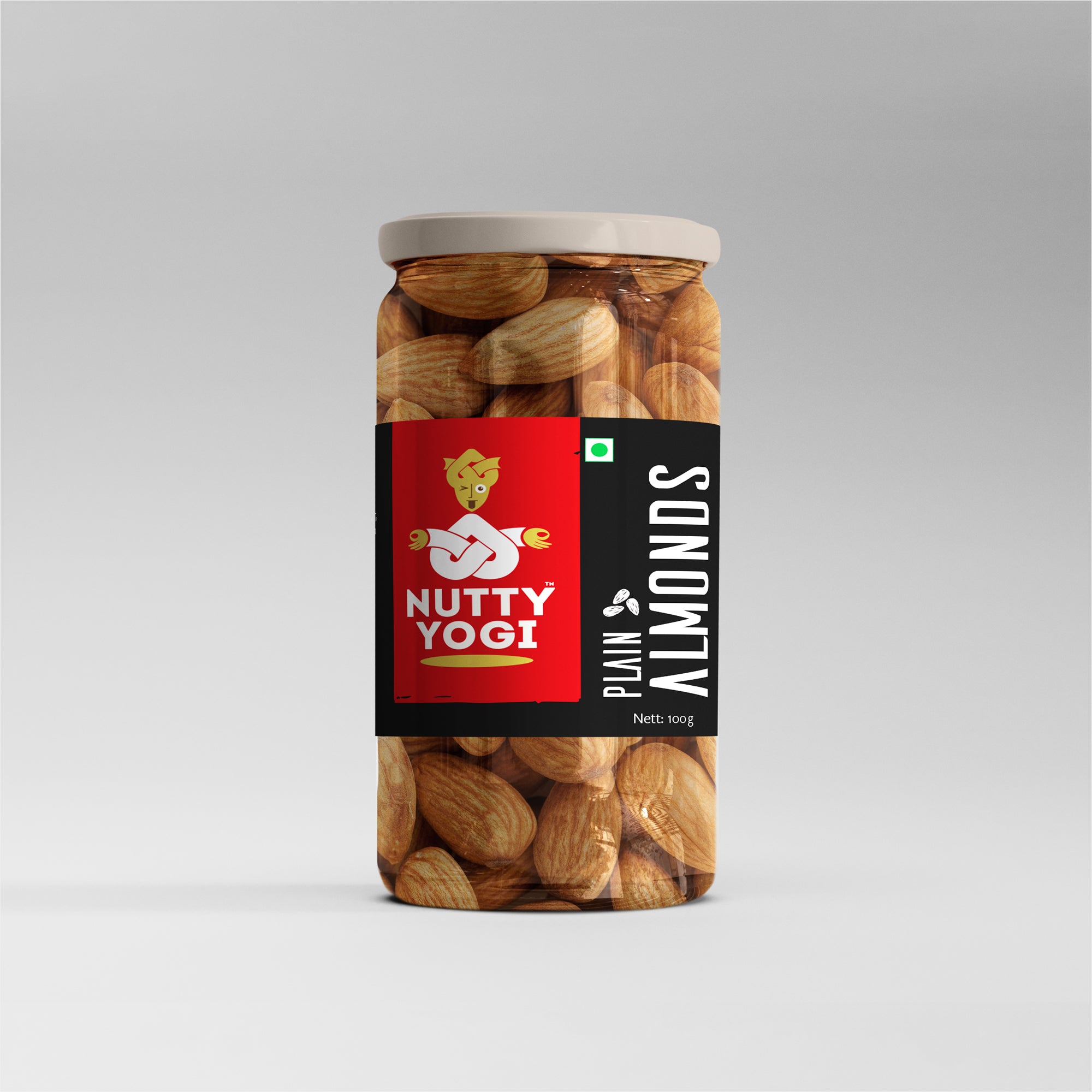 Nutty Yogi Festive Nuts Combo (Cashew, Almonds, Pistachios, Green Raisins) 100g each