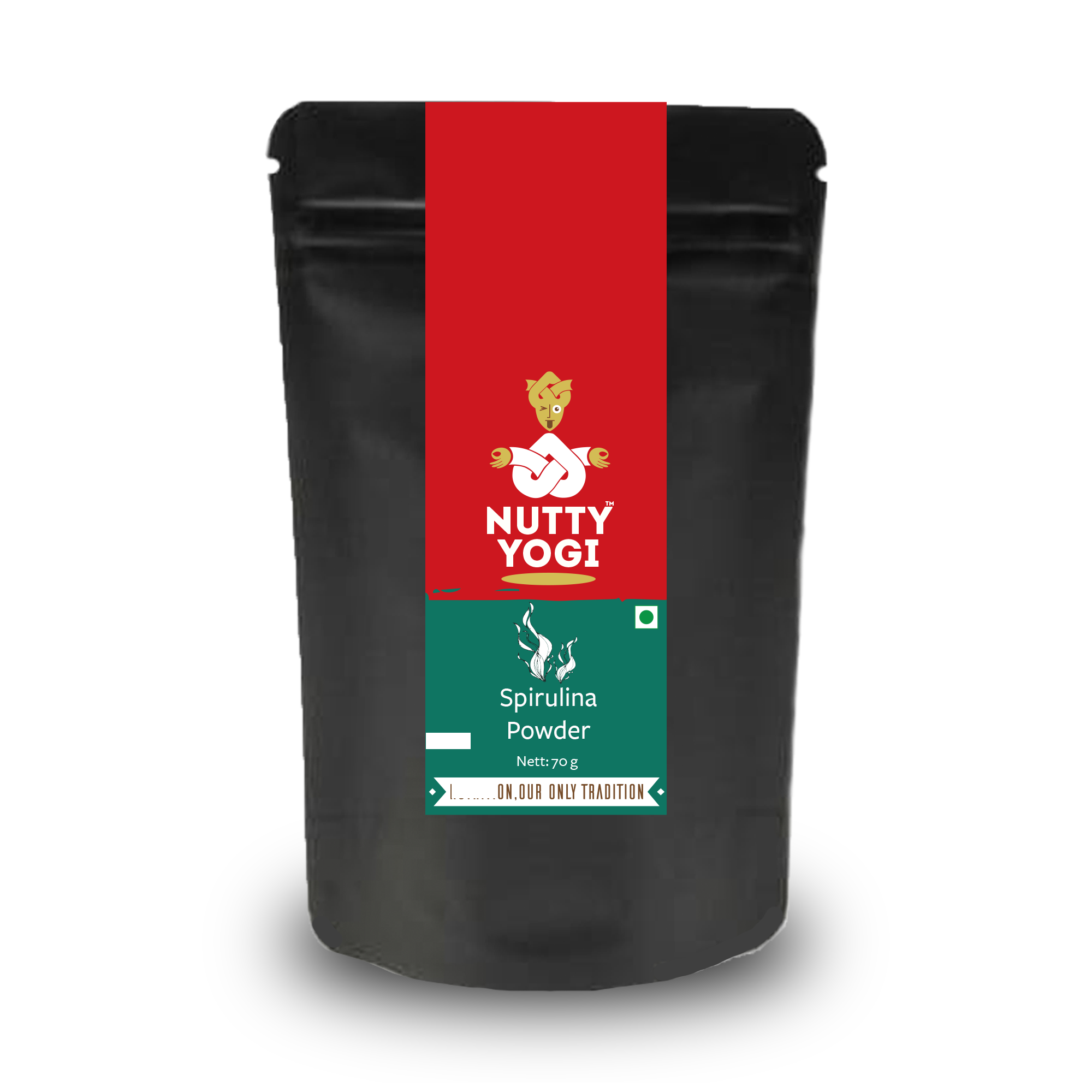 Nutty Yogi Spirulina Powder 70g