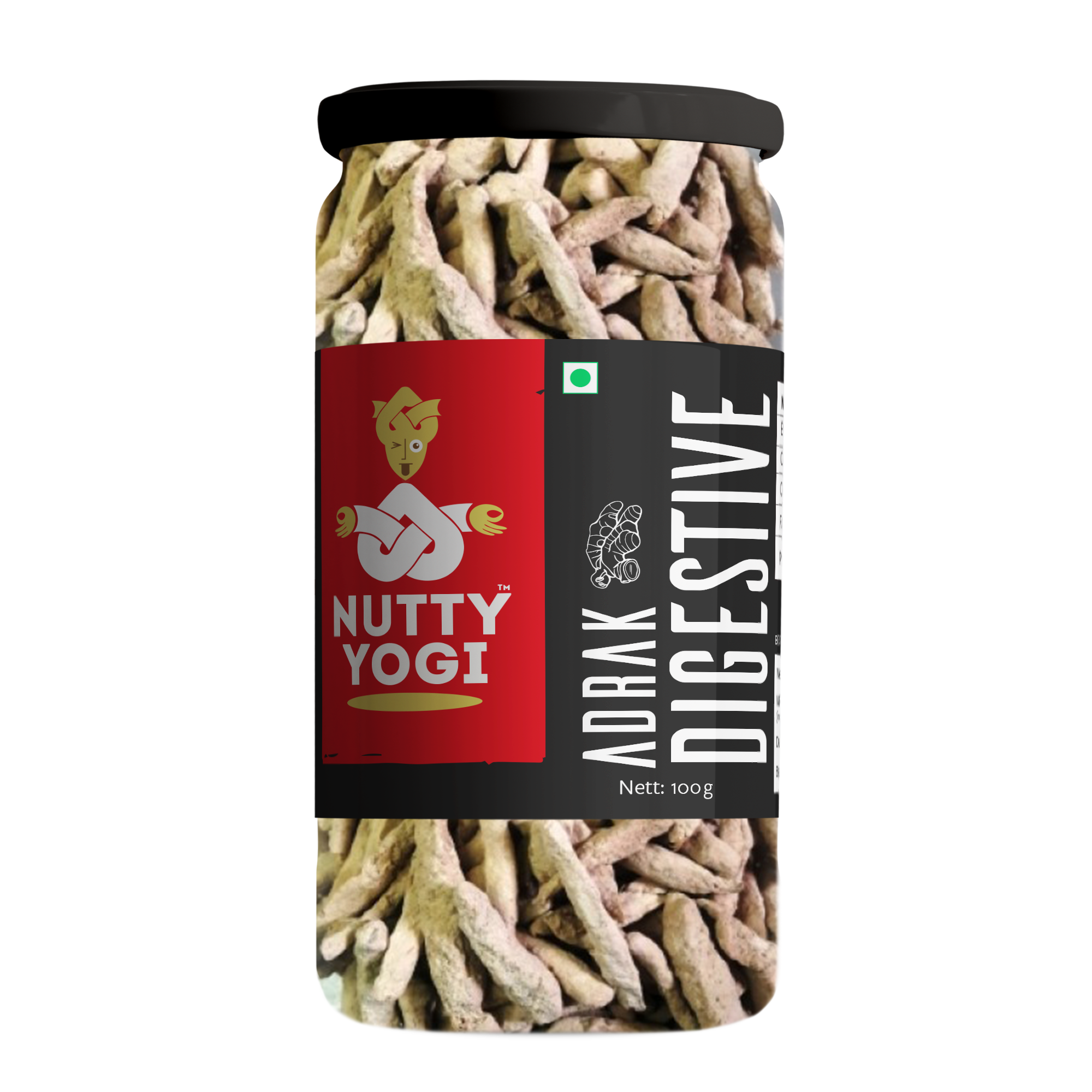 Nutty Yogi Adrak Digestive 100g