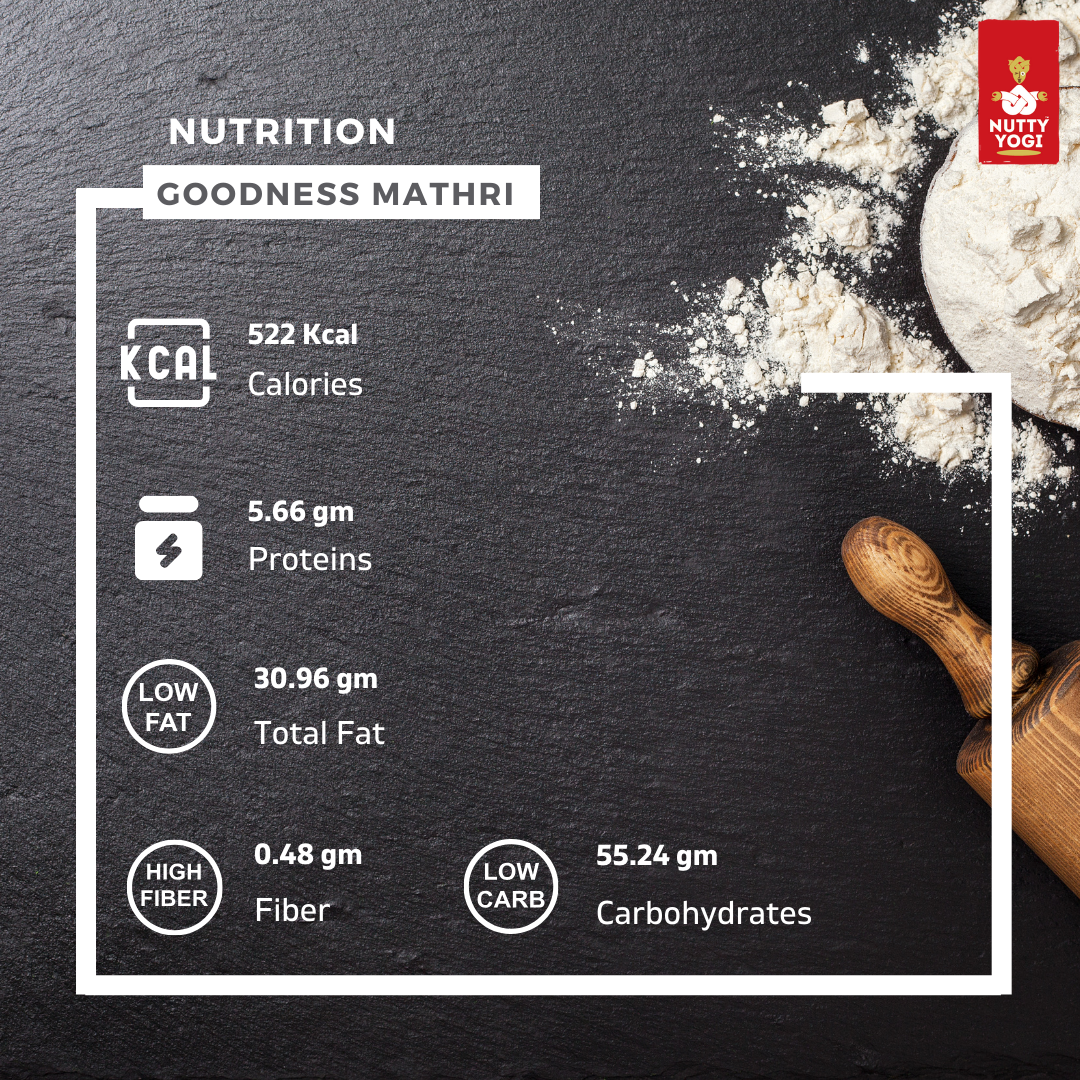 Nutty Yogi Peri Peri Mathri 200gm