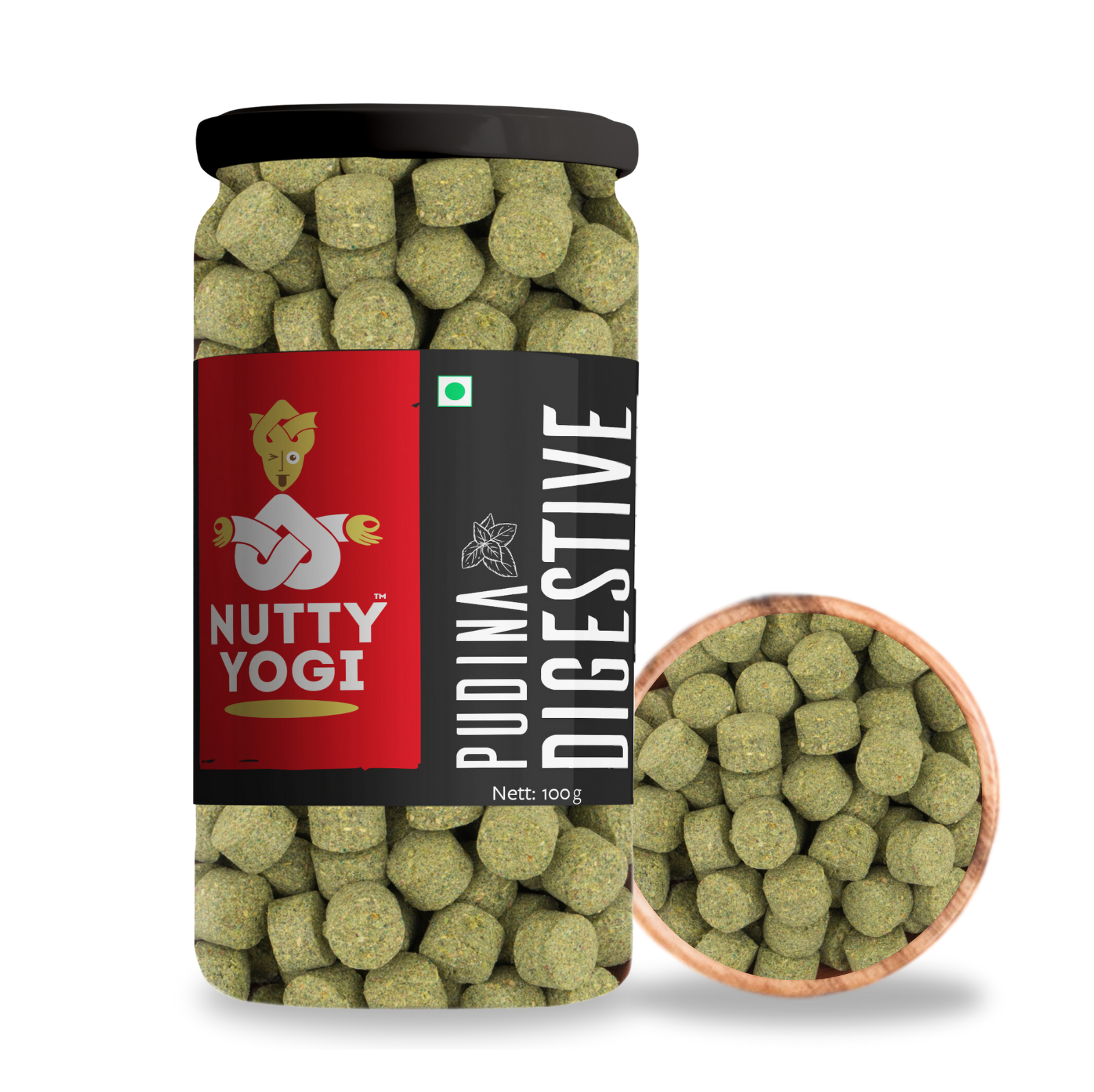 Nutty Yogi Digestive Pudina 100g