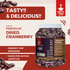 Nutty Yogi Cranberry  1.5kgs jar | Cranberry, Healthy Snack for kids and adults  | High Nutrient and Antioxidant