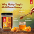 Nutty Yogi Multiflora Dark Honey 500gm
