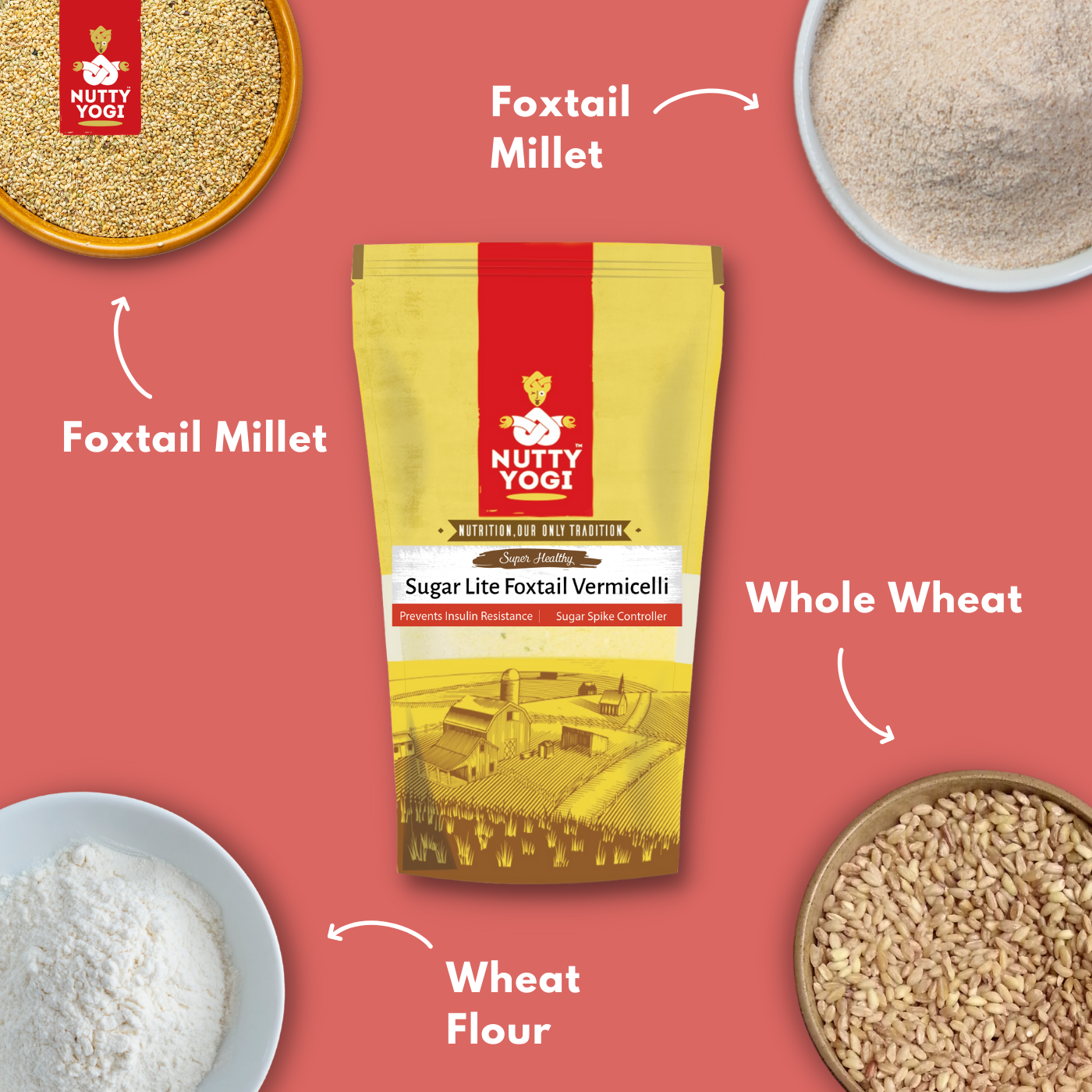 Sugar Lite Foxtail Millet Vermicelli 200 gm