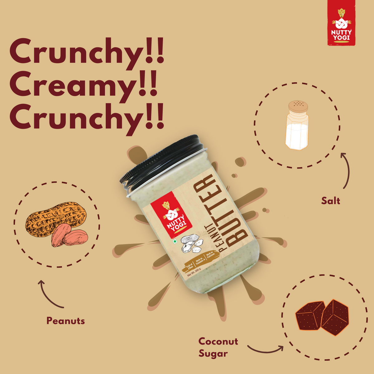 Buy Healthy Peanut Butter Online Nutty Yogi