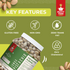 Nutty Yogi Pista 1kg jar | Pista Dry Fruit, Shelled Nuts Super Crunchy & Delicious Healthy Snack | Vitamins & Minerals Rich