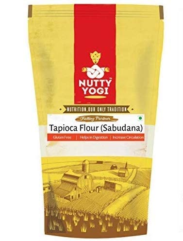 Nutty Yogi Tapioca Flour / Sabudana Atta