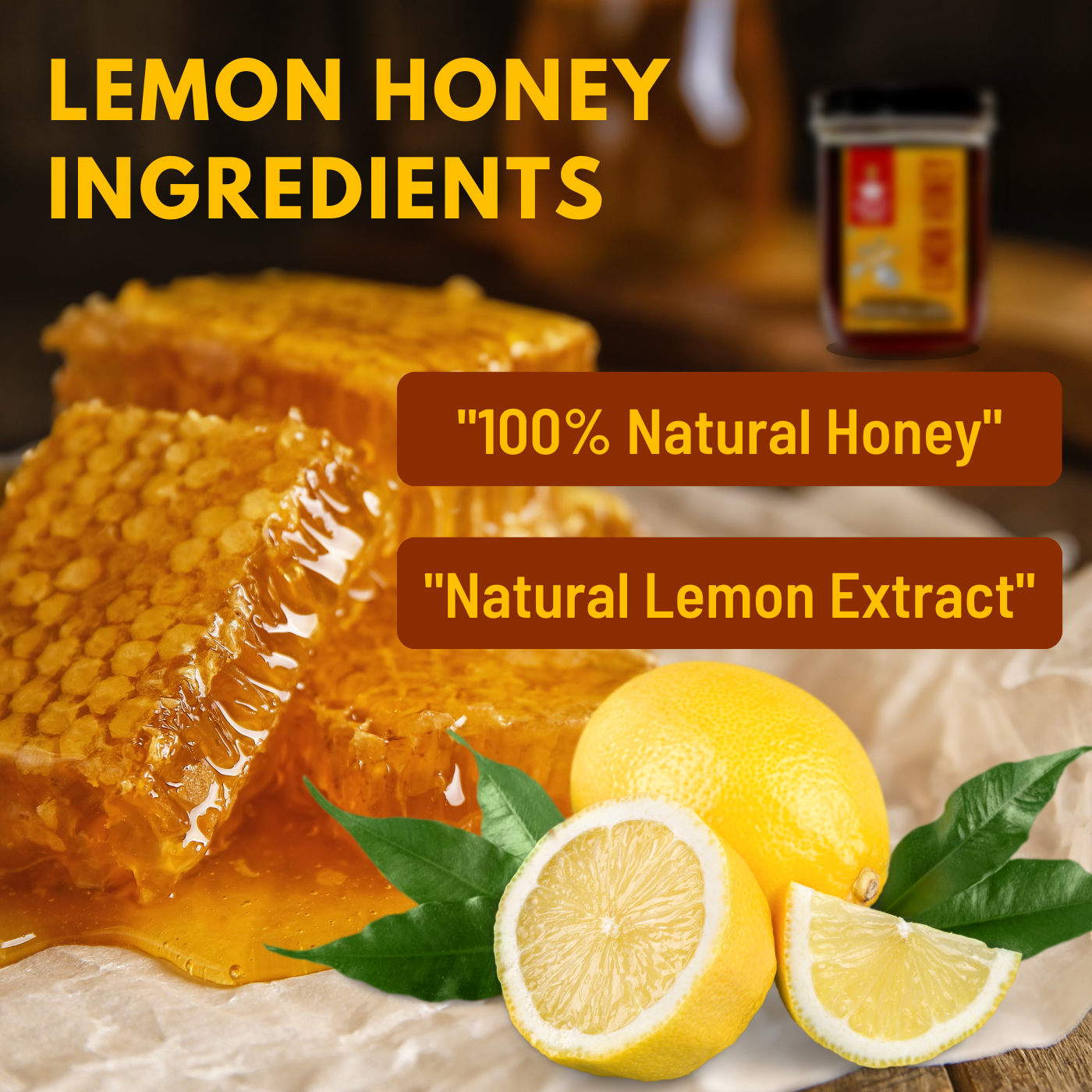 Nutty Yogi Lemon Honey 500gm