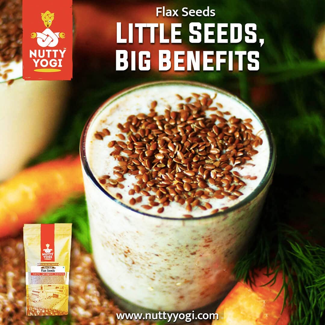 Nutty Yogi Whole Roasted Flax Seed Flour 300g