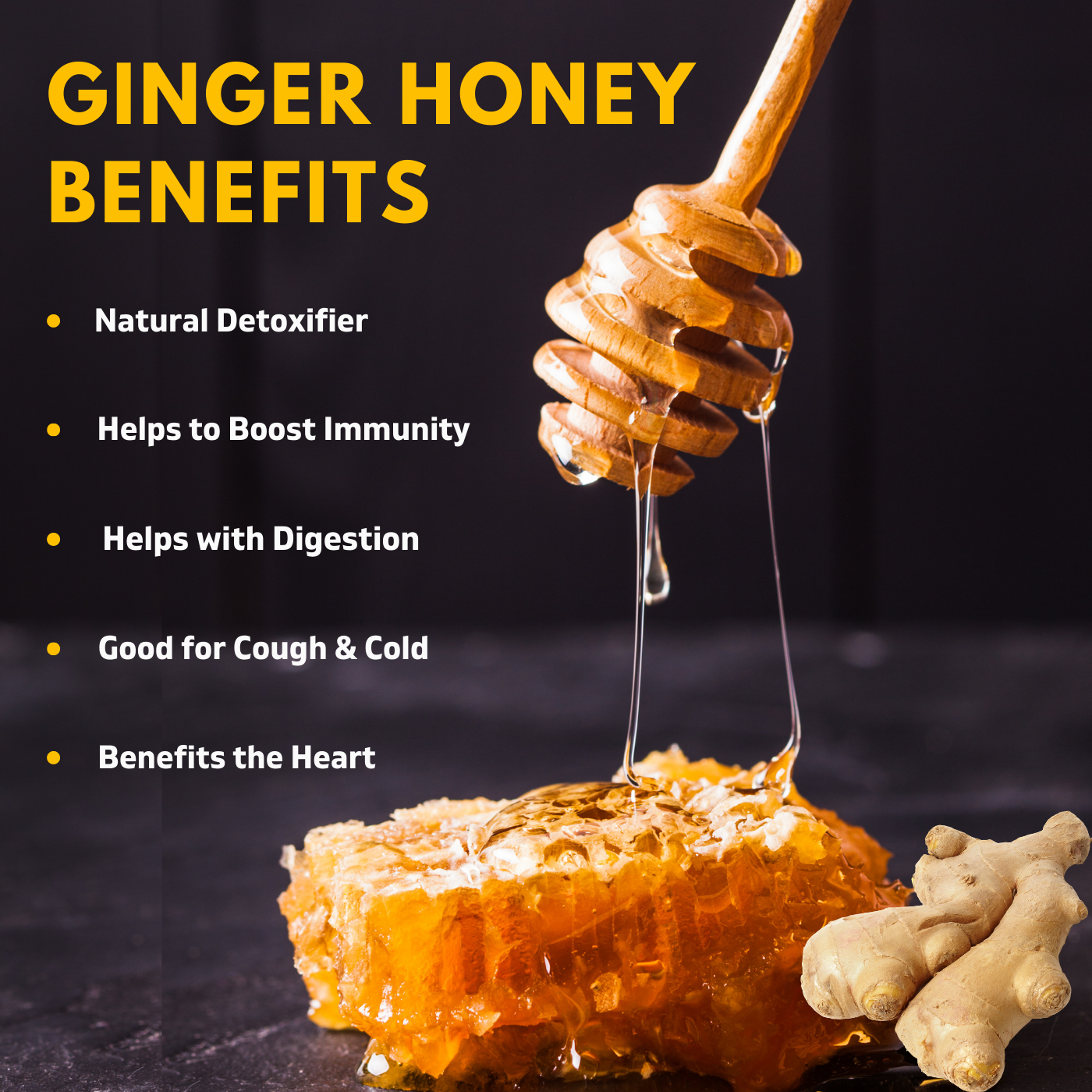 Buy Ginger Honey Online Nutty Yogi