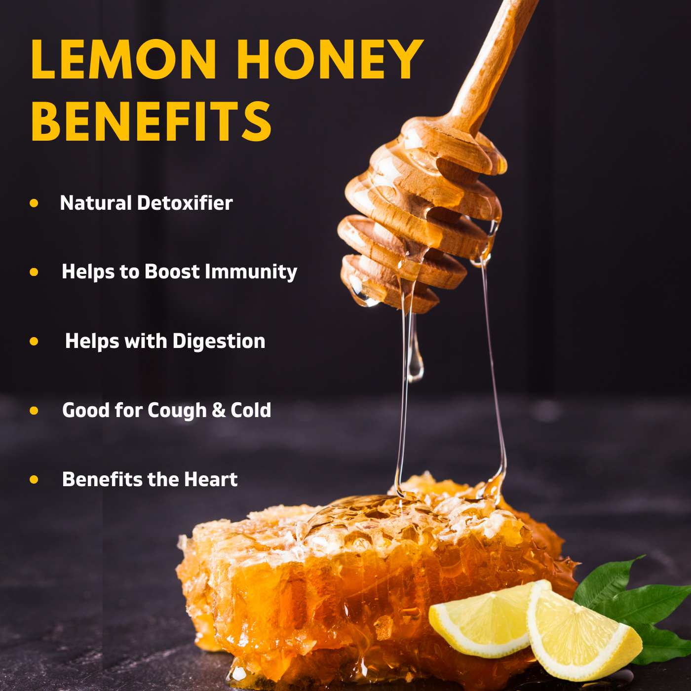 Buy All Natural Lemon Honey Online at the Best Price Nutty Yogi