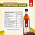 Nutty yogi organic cold pressed Mustard oil |Natural cooking oil|No additives 1 L