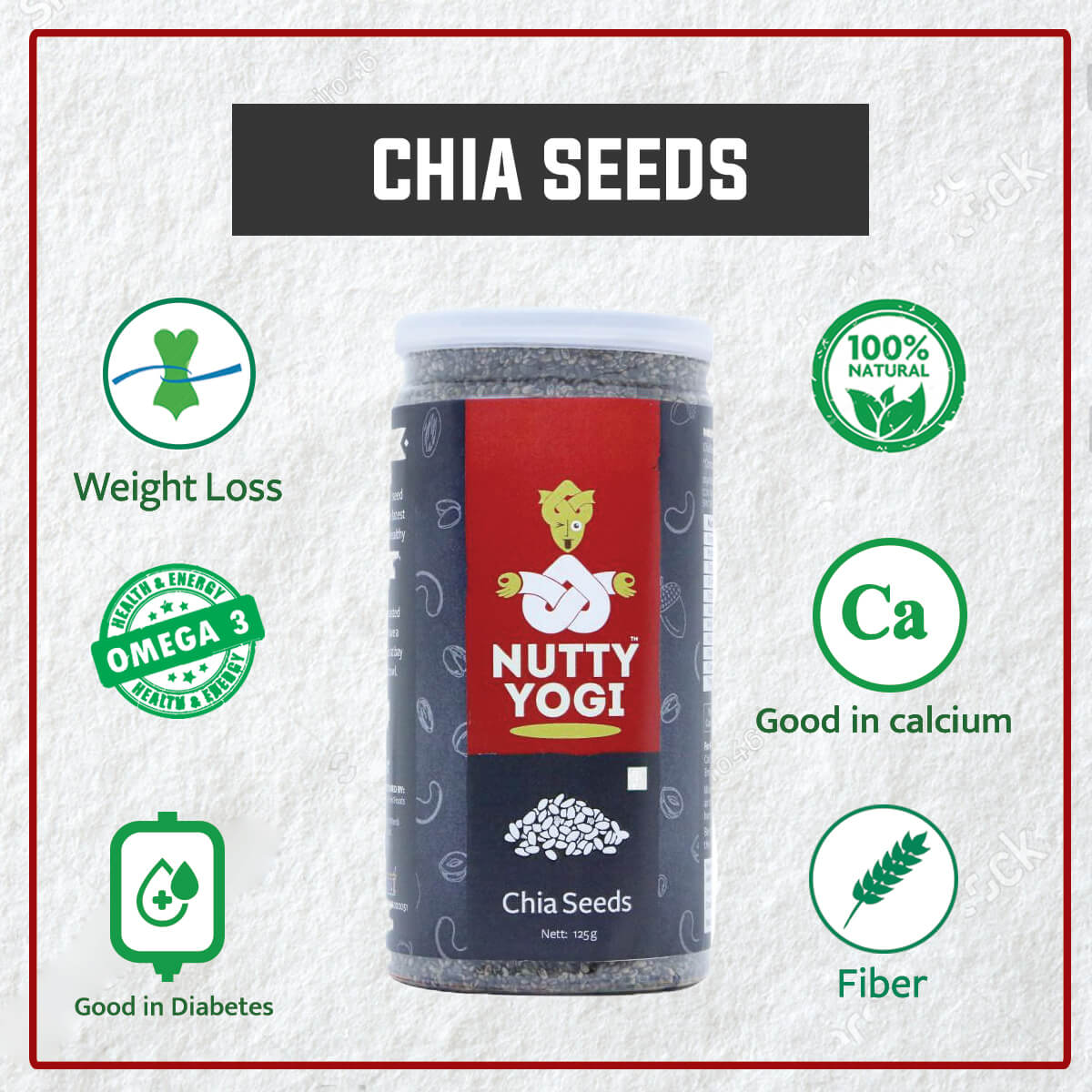 Chia Seeds.