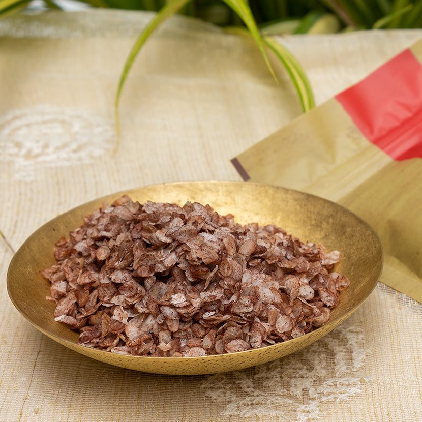Red Rice Millet Buy Gluten-Free and Organic Red Rice Millet/ragi Flakes on Online in ...