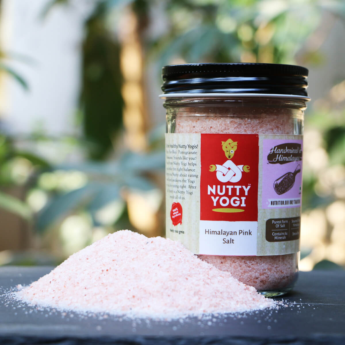 Himalayan Pink Salt 500 gm Jar.