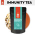 Nutty Yogi Immunity Tea | Herbal Green Tea with Tulsi, Lemon, Cinnamon & Ginger I Ayurvedic Blend I 50g.
