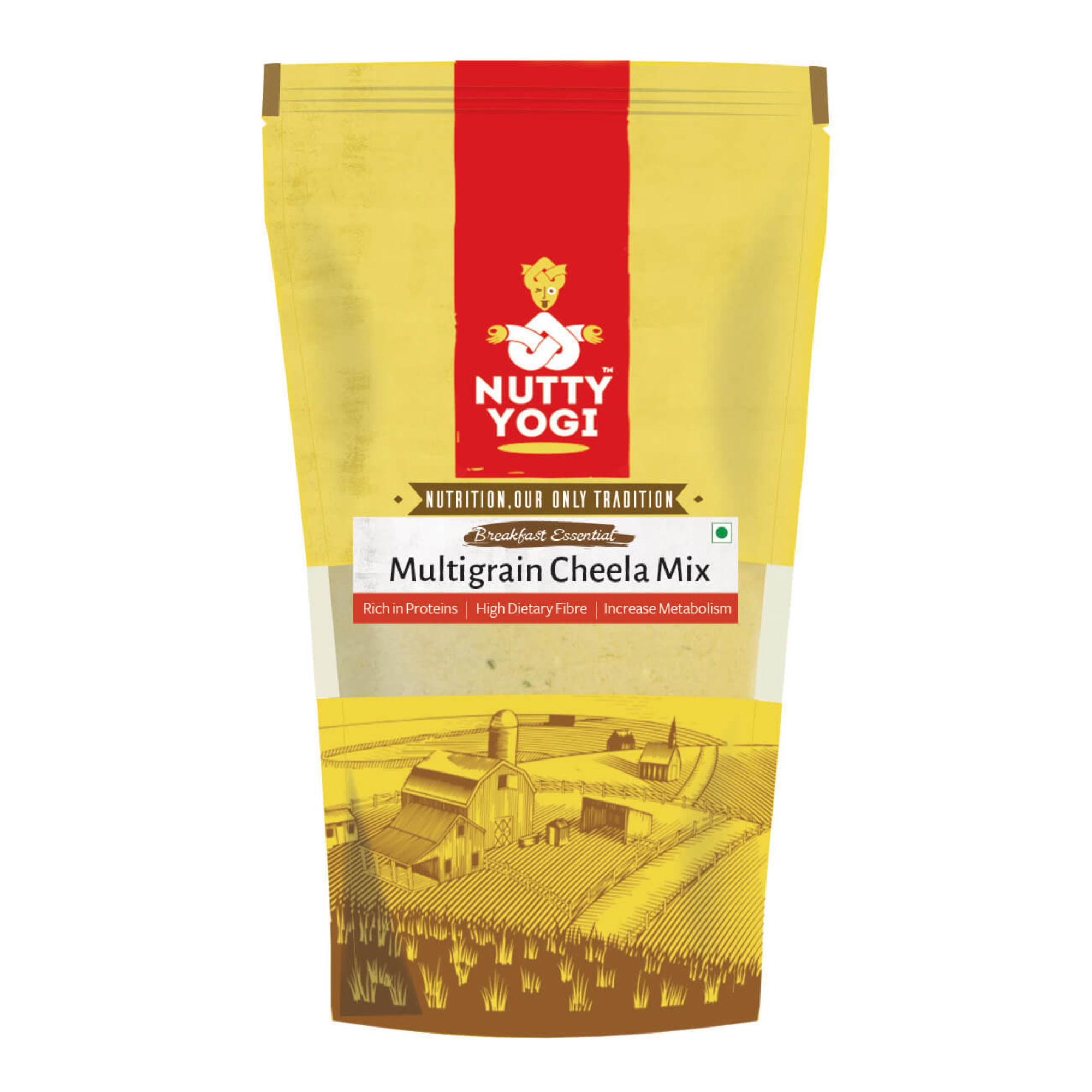 Nutty Yogi Multigrain Cheela Mix - 400g