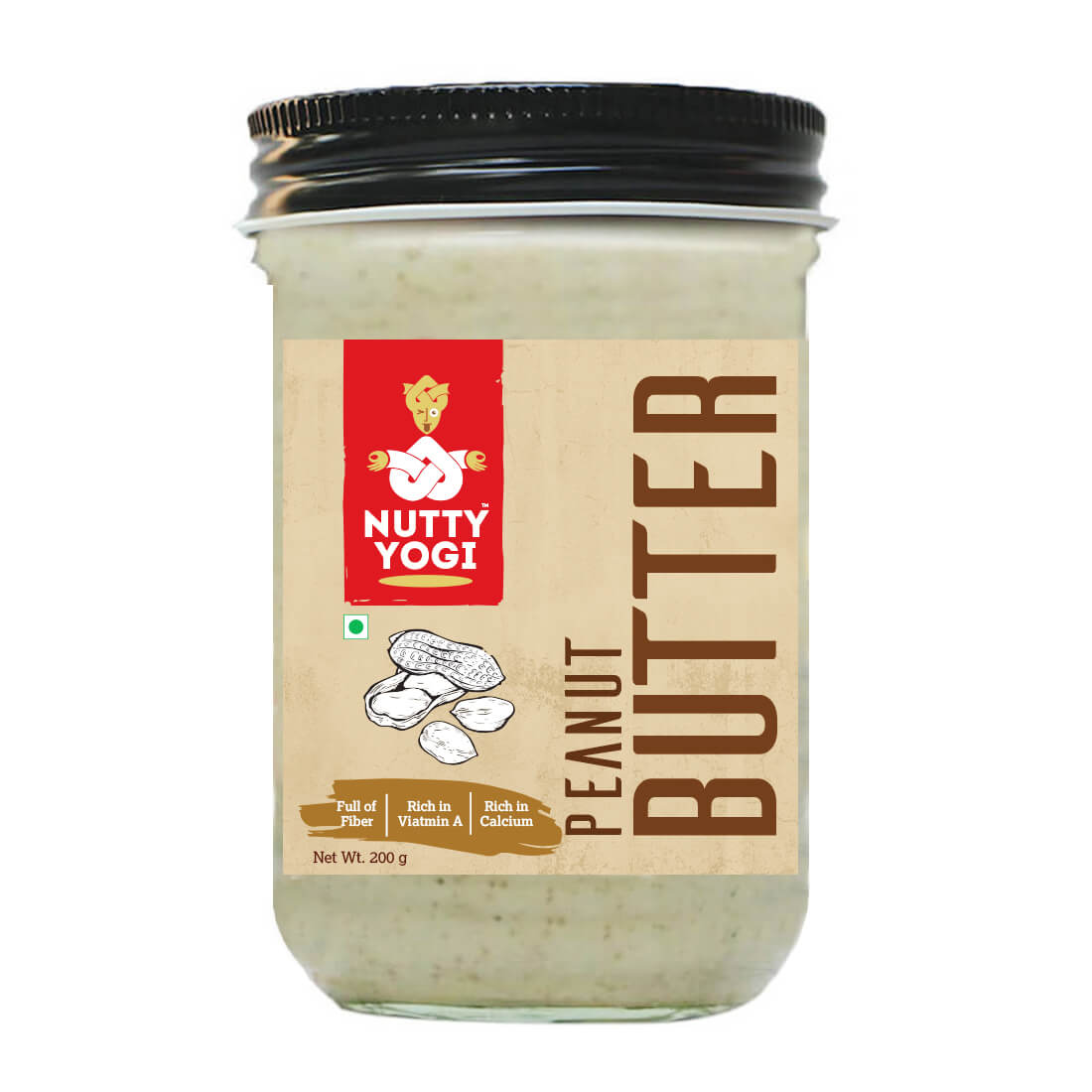 Nutty Yogi Peanut Butter 200g