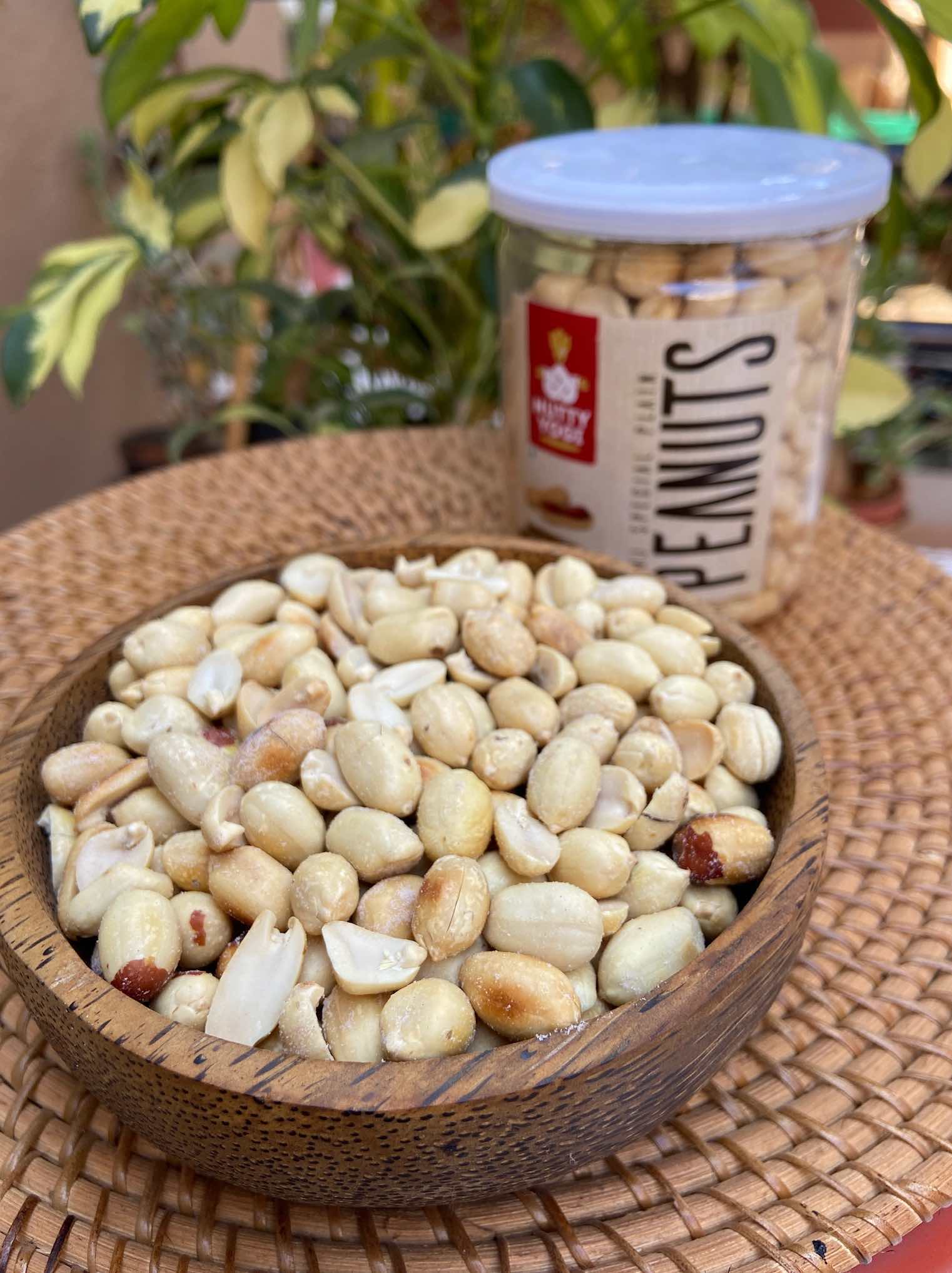 Nutty Yogi Bhuj Special Roasted Plain Singdana Peanuts 200 gms