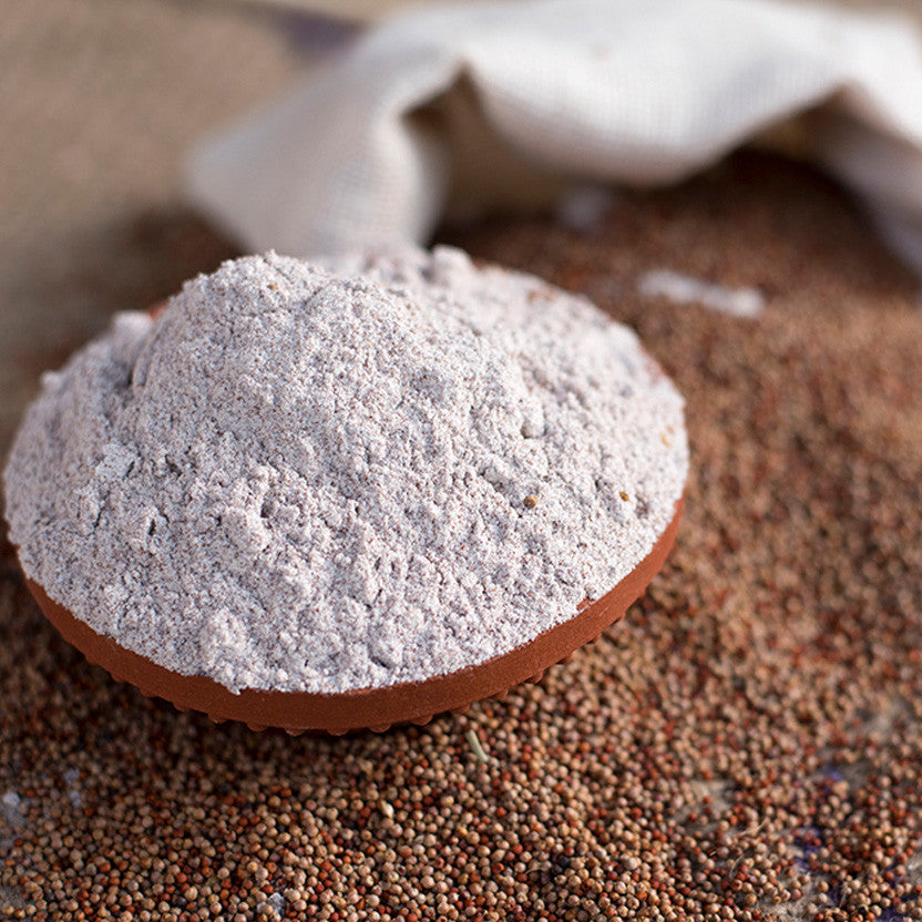 Sprouted Ragi Flour / Sprouted Finger Millet Flour.