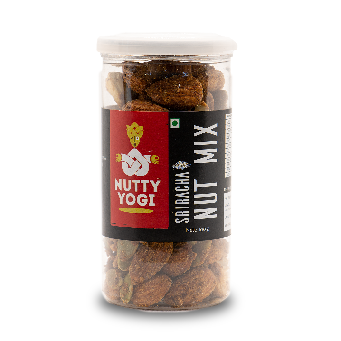 Nutty Yogi Fitness Trail Mix (Fruit & Nut Trail Mix, Keto Superseeds Mix, Sriracha Nut Mix) 450g