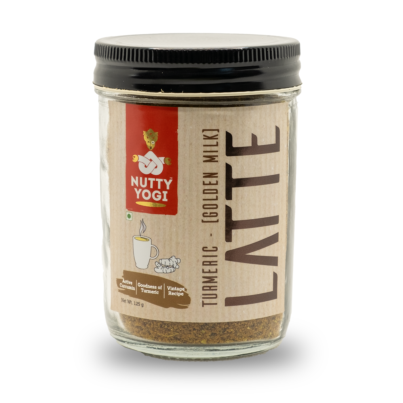 Nutty Yogi Immunity Building Pack (Turmeric Latte-125 g, Chawanprash-250 g, Immunity Tea-50 g, Masala Chai Gud-125 g)