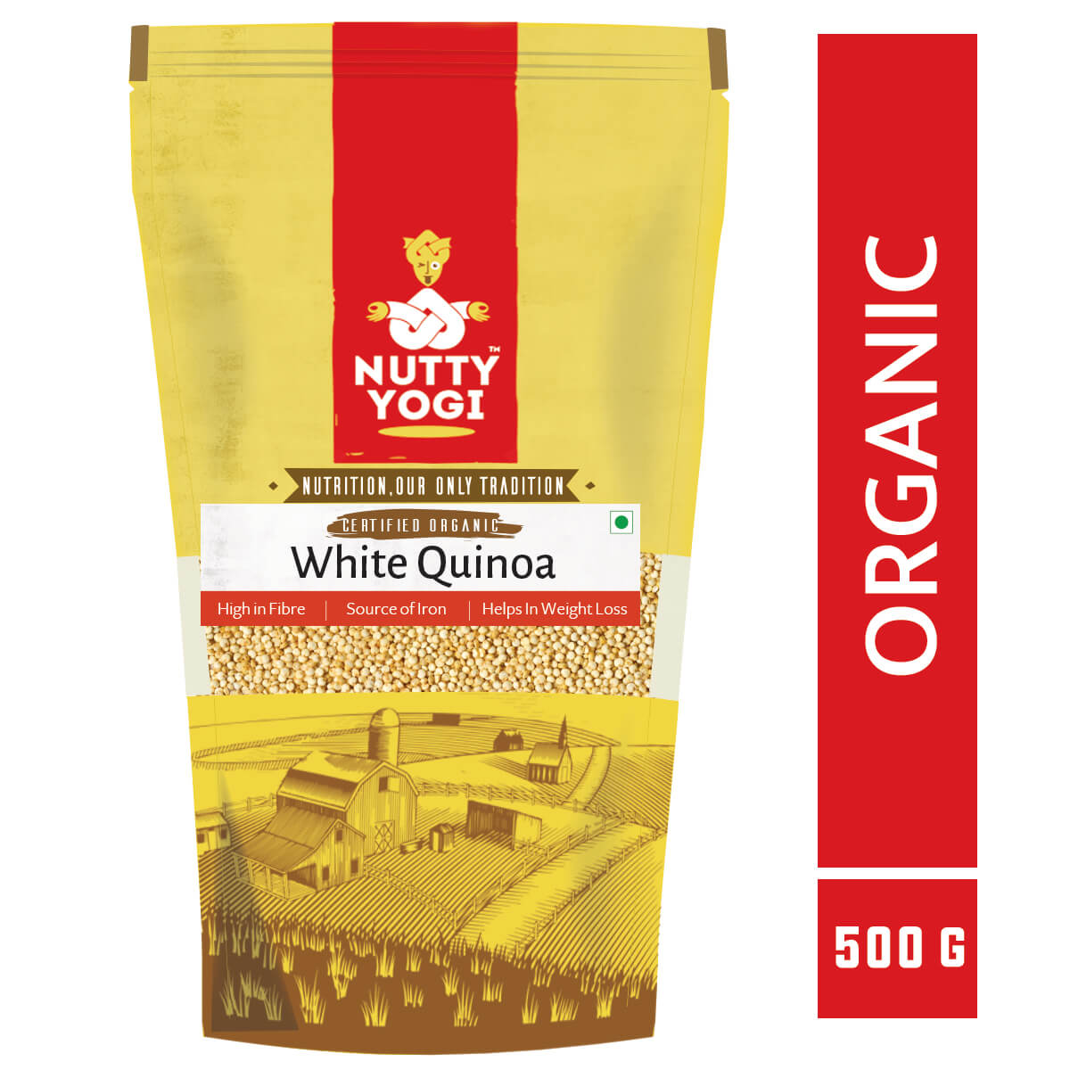 Nutty Yogi Organic White Quinoa