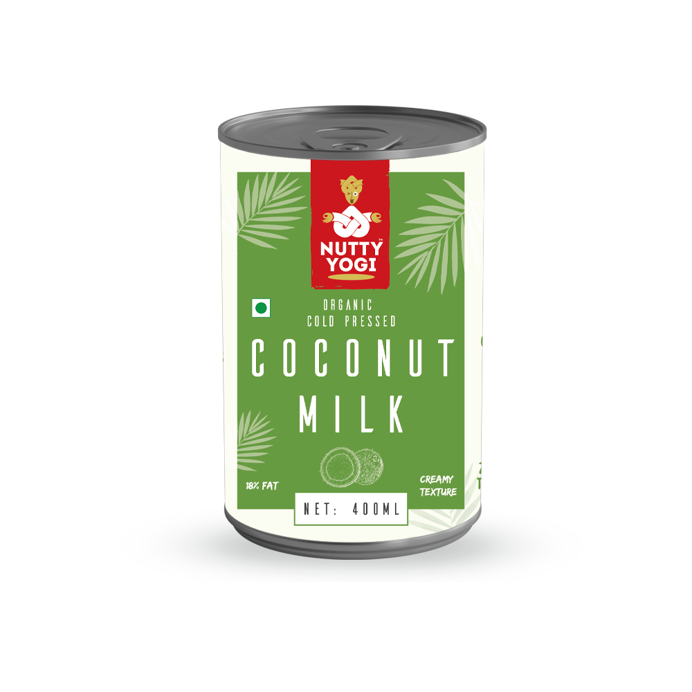 Organic Cold Pressed Coconut Milk High Fat - 400 ml